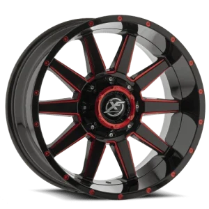 XF Off-Road – XF-219 – Black – 20″x10″ -12mm – Summer Wheels – XF-219201061351397-12GBMLR